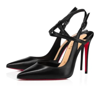 jenlove zapatos de tacn con tiras de 100 mm piel de cabrito negro mujer 1 330x330 - Jenlove - Zapatos de tac&oacute;n con tiras de 100 mm - Piel de cabrito - Negro - Mujer